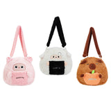 Maxbell Plush Bag Comfortable Stuffed Animal Backpack for Kids Adults Teens Gifts Piggy