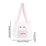 Maxbell Plush Bag Comfortable Stuffed Animal Backpack for Kids Adults Teens Gifts Sheep