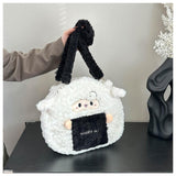 Maxbell Plush Bag Comfortable Stuffed Animal Backpack for Kids Adults Teens Gifts Sheep