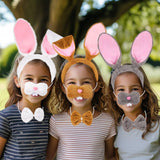Maxbell Easter Bunny Rabbit Costume Set Cosplay for New Year Fancy Dress up Festival White