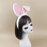 Maxbell Easter Bunny Rabbit Costume Set Cosplay for New Year Fancy Dress up Festival White