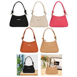 Maxbell Shoulder Bag for Women Soft Purse Stylish Handbag for Street Shopping Dating Black