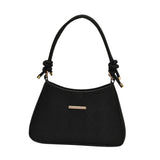 Maxbell Shoulder Bag for Women Soft Purse Stylish Handbag for Street Shopping Dating Black