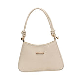 Maxbell Shoulder Bag for Women Soft Purse Stylish Handbag for Street Shopping Dating White