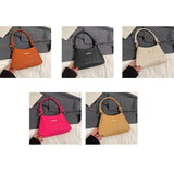 Maxbell Shoulder Bag for Women Soft Purse Stylish Handbag for Street Shopping Dating White