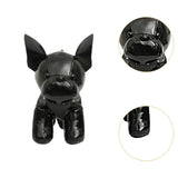 Maxbell Puppy Doll Shoulder Bag PU Leather Pouch for Shopping Autumn Valentines Gift Black