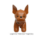 Maxbell Puppy Doll Shoulder Bag PU Leather Pouch for Shopping Autumn Valentines Gift Brown