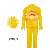 Maxbell Kids Sun Costume Comfortable Outfit for Celebration Role Play Carnival S