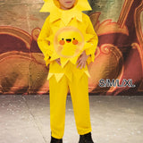 Maxbell Kids Sun Costume Comfortable Outfit for Celebration Role Play Carnival S