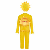 Maxbell Kids Sun Costume Comfortable Outfit for Celebration Role Play Carnival M