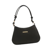 Maxbell Women Underarm Handbag Portable Elegant Purse Tote for Street Shopping Party Black