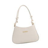 Maxbell Women Underarm Handbag Portable Elegant Purse Tote for Street Shopping Party White