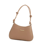 Maxbell Women Underarm Handbag Portable Elegant Purse Tote for Street Shopping Party Khaki