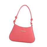 Maxbell Women Underarm Handbag Portable Elegant Purse Tote for Street Shopping Party Pink
