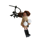 Maxbell Keychain Pendant DIY Versatile Key Chain for Graduation Backpack Party Favor Khaki