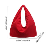 Maxbell Women's Tote Bag Fashionable Women Shoulder Bag for Spring Shopping Vacation Red