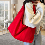 Maxbell Women's Tote Bag Fashionable Women Shoulder Bag for Spring Shopping Vacation Red