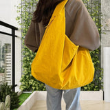 Maxbell Women's Tote Bag Fashionable Women Shoulder Bag for Spring Shopping Vacation Yellow