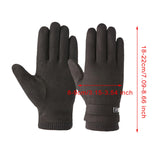 Maxbell Winter Gloves Soft Outdoor Sports Equipment for Walking Cycling Motorcycling Black