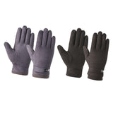 Maxbell Winter Gloves Soft Outdoor Sports Equipment for Walking Cycling Motorcycling Black