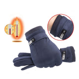 Maxbell Winter Gloves Soft Outdoor Sports Equipment for Walking Cycling Motorcycling Black