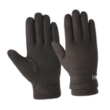 Maxbell Winter Gloves Soft Outdoor Sports Equipment for Walking Cycling Motorcycling Black