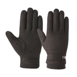Maxbell Winter Gloves Soft Outdoor Sports Equipment for Walking Cycling Motorcycling Black