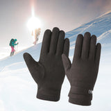Maxbell Winter Gloves Soft Outdoor Sports Equipment for Walking Cycling Motorcycling Black