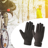 Maxbell Winter Gloves Soft Outdoor Sports Equipment for Walking Cycling Motorcycling Black