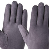 Maxbell Winter Gloves Soft Outdoor Sports Equipment for Walking Cycling Motorcycling Gray