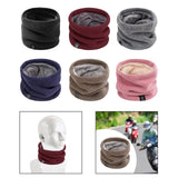 Maxbell Winter Neck Gaiter Thermal Neck Cover for Outdoor Sports Snowboarding Biking Black