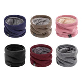 Maxbell Winter Neck Gaiter Thermal Neck Cover for Outdoor Sports Snowboarding Biking Black