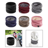 Maxbell Winter Neck Gaiter Thermal Neck Cover for Outdoor Sports Snowboarding Biking Black