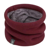 Maxbell Winter Neck Gaiter Thermal Neck Cover for Outdoor Sports Snowboarding Biking Red