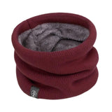 Maxbell Winter Neck Gaiter Thermal Neck Cover for Outdoor Sports Snowboarding Biking Red