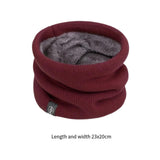 Maxbell Winter Neck Gaiter Thermal Neck Cover for Outdoor Sports Snowboarding Biking Red