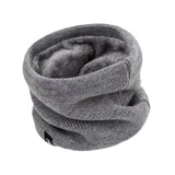 Maxbell Winter Neck Gaiter Thermal Neck Cover for Outdoor Sports Snowboarding Biking Gray