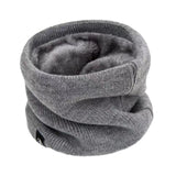 Maxbell Winter Neck Gaiter Thermal Neck Cover for Outdoor Sports Snowboarding Biking Gray