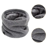 Maxbell Winter Neck Gaiter Thermal Neck Cover for Outdoor Sports Snowboarding Biking Gray