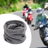 Maxbell Winter Neck Gaiter Thermal Neck Cover for Outdoor Sports Snowboarding Biking Gray