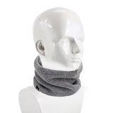 Maxbell Winter Neck Gaiter Thermal Neck Cover for Outdoor Sports Snowboarding Biking Gray