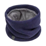 Maxbell Winter Neck Gaiter Thermal Neck Cover for Outdoor Sports Snowboarding Biking Navy