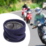 Maxbell Winter Neck Gaiter Thermal Neck Cover for Outdoor Sports Snowboarding Biking Navy