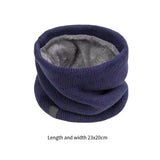 Maxbell Winter Neck Gaiter Thermal Neck Cover for Outdoor Sports Snowboarding Biking Navy
