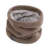 Maxbell Winter Neck Gaiter Thermal Neck Cover for Outdoor Sports Snowboarding Biking Khaki