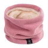 Maxbell Winter Neck Gaiter Thermal Neck Cover for Outdoor Sports Snowboarding Biking Pink