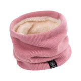 Maxbell Winter Neck Gaiter Thermal Neck Cover for Outdoor Sports Snowboarding Biking Pink