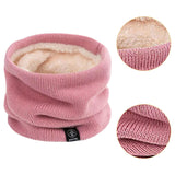 Maxbell Winter Neck Gaiter Thermal Neck Cover for Outdoor Sports Snowboarding Biking Pink