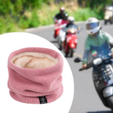 Maxbell Winter Neck Gaiter Thermal Neck Cover for Outdoor Sports Snowboarding Biking Pink