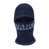 Maxbell Men Balaclava Thermal Lightweight Knit Hat for Riding Camping Outdoor Sports Navy